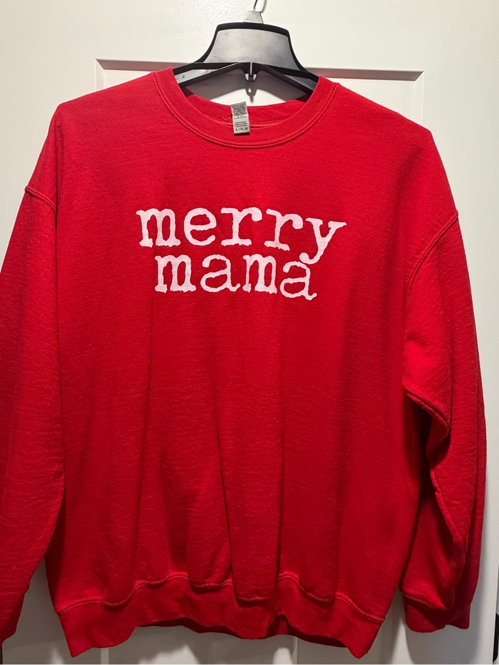 Red 'Merry Mama' Crewneck Sweater